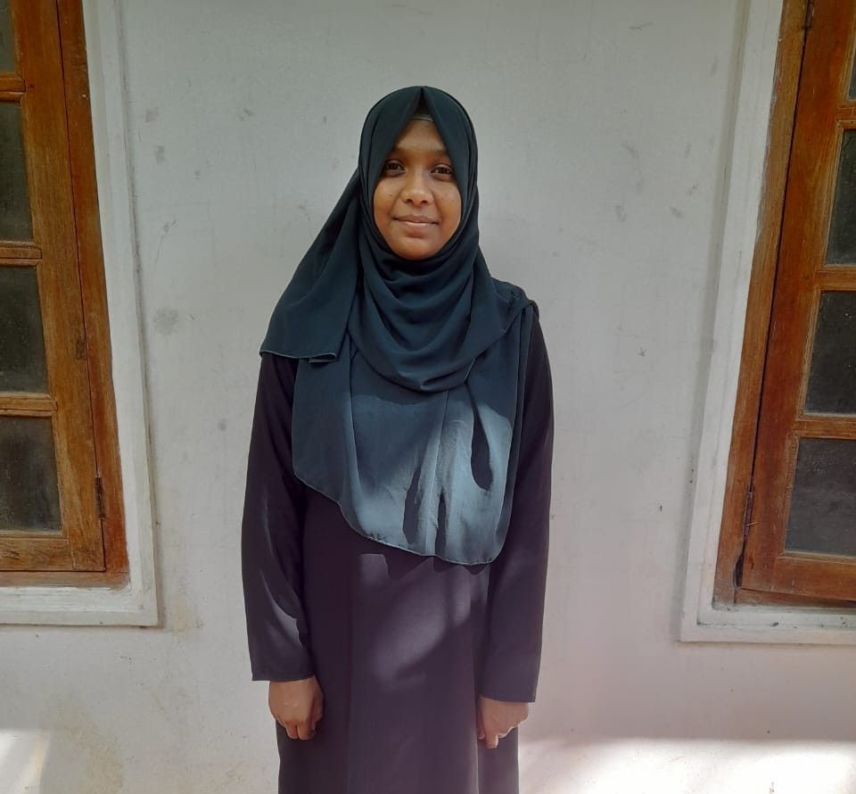 Human Appeal Orphan - Fathima Hamdha